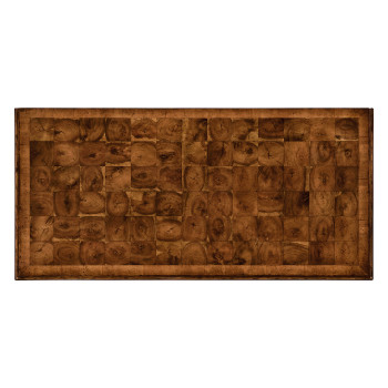 Oyster veneer small chest of drawers