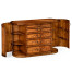 Art nouveau marquetry vanity unit (Satinwood)