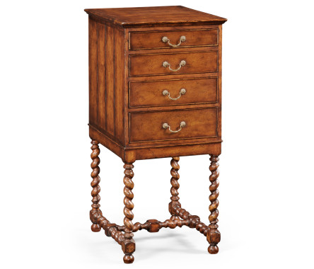Small chest of graduating drawers