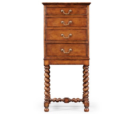 Small chest of graduating drawers