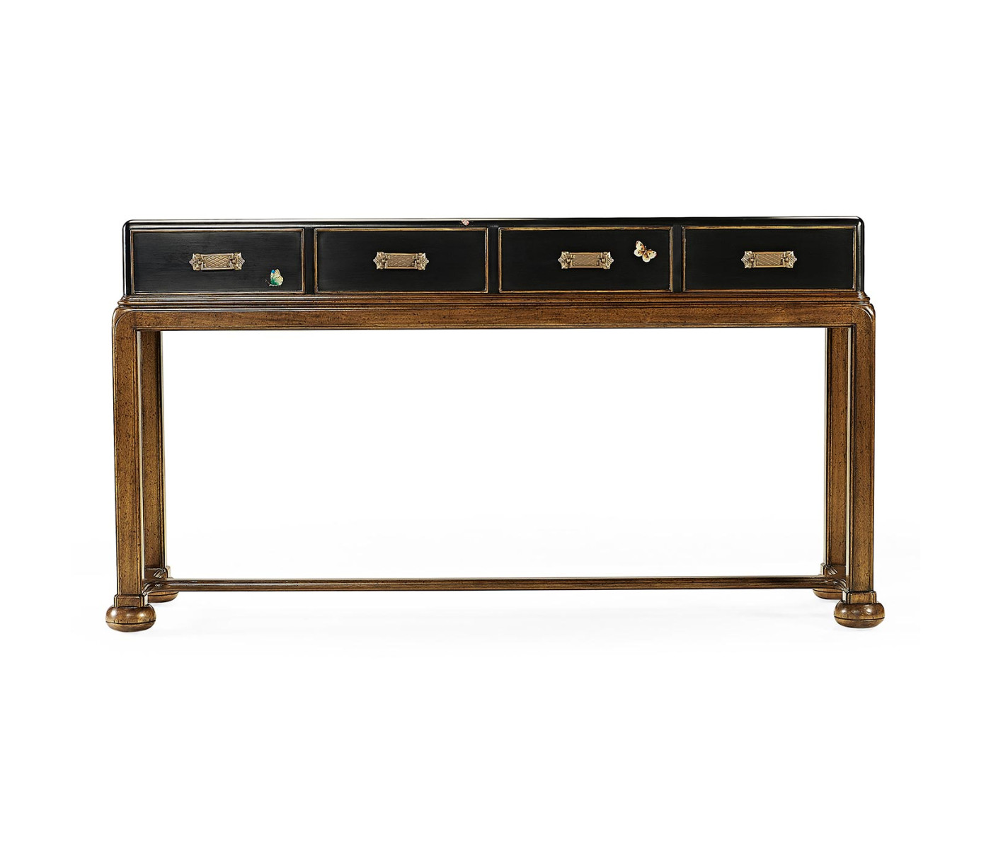 Butterfly console (Walnut & Painted)
