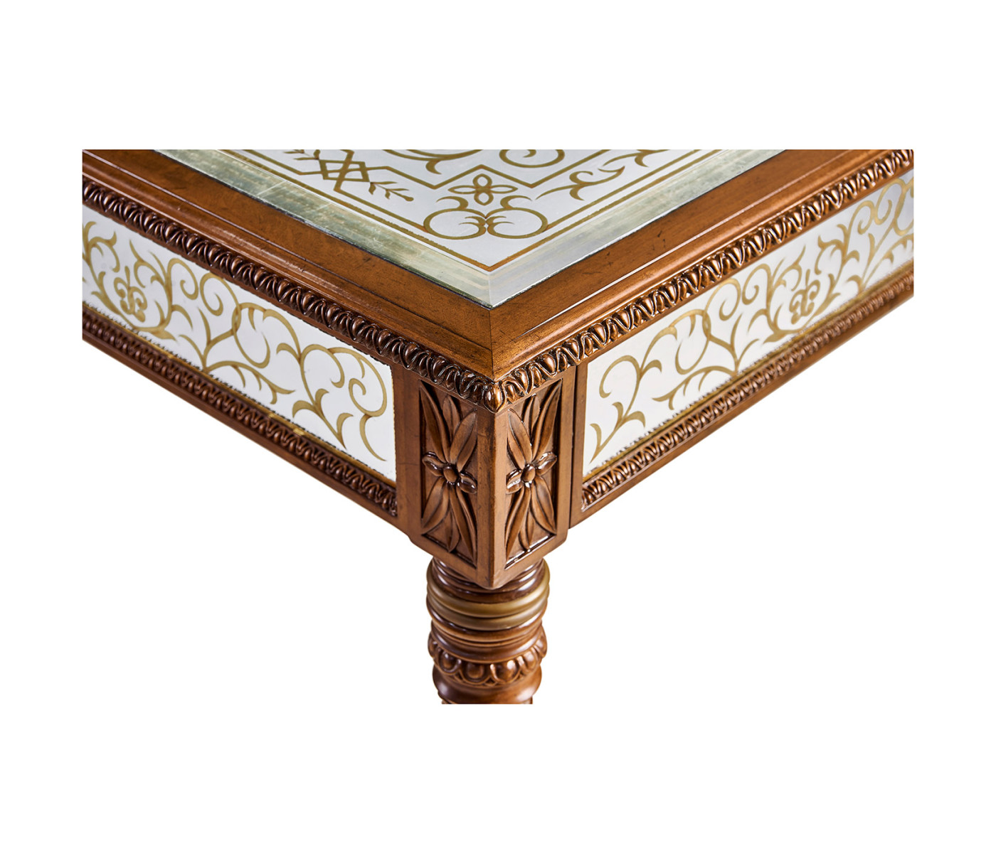 Églomisé library table