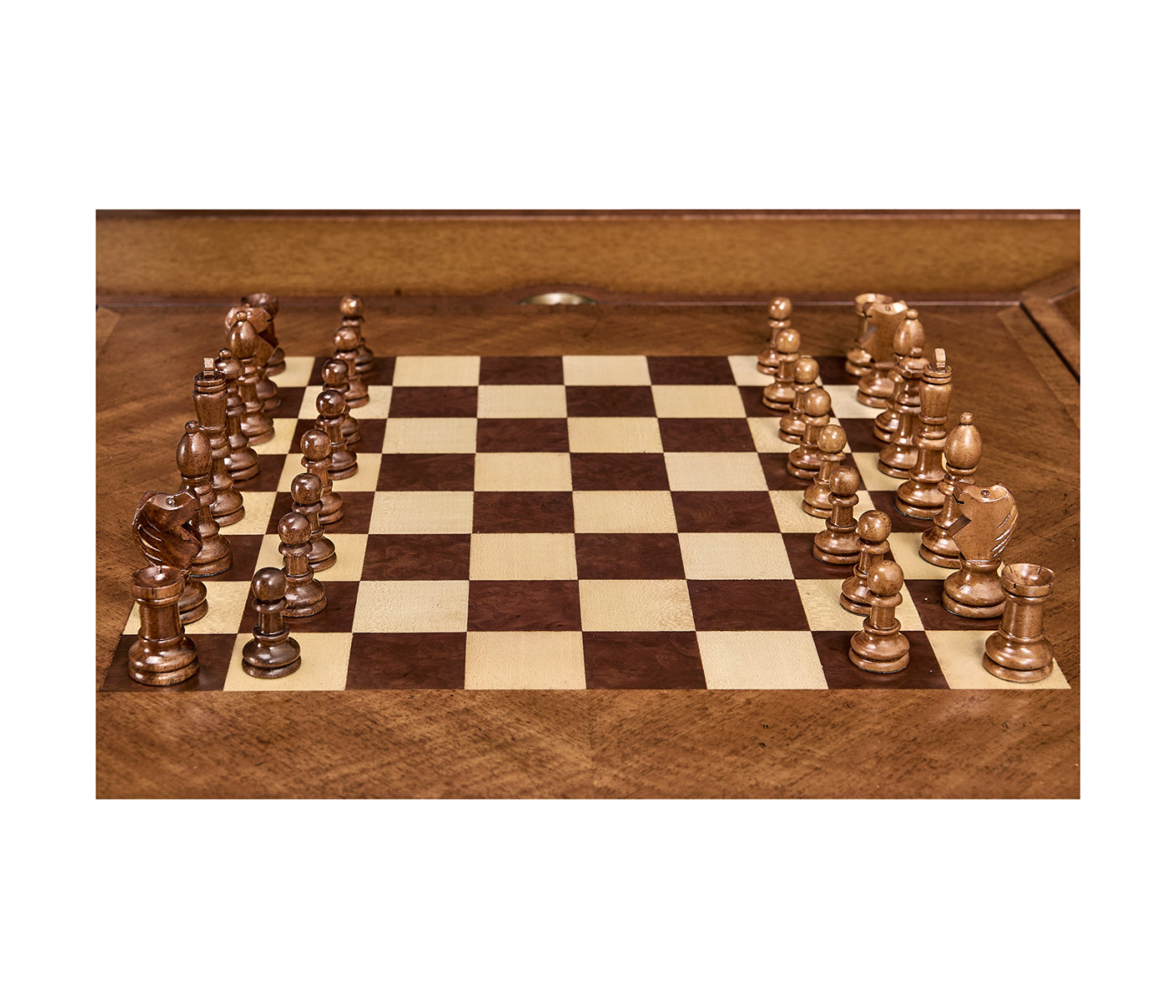 Square games table (Walnut)