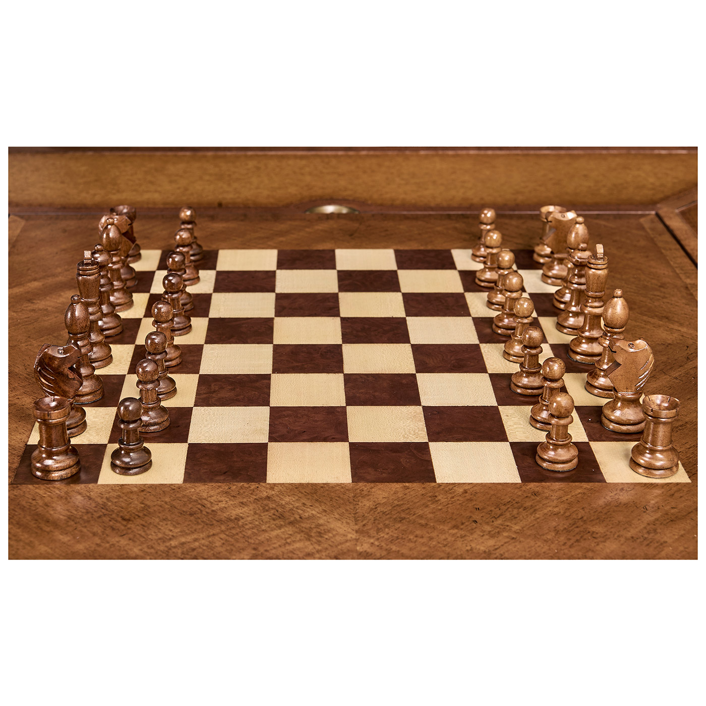 Square games table (Walnut)