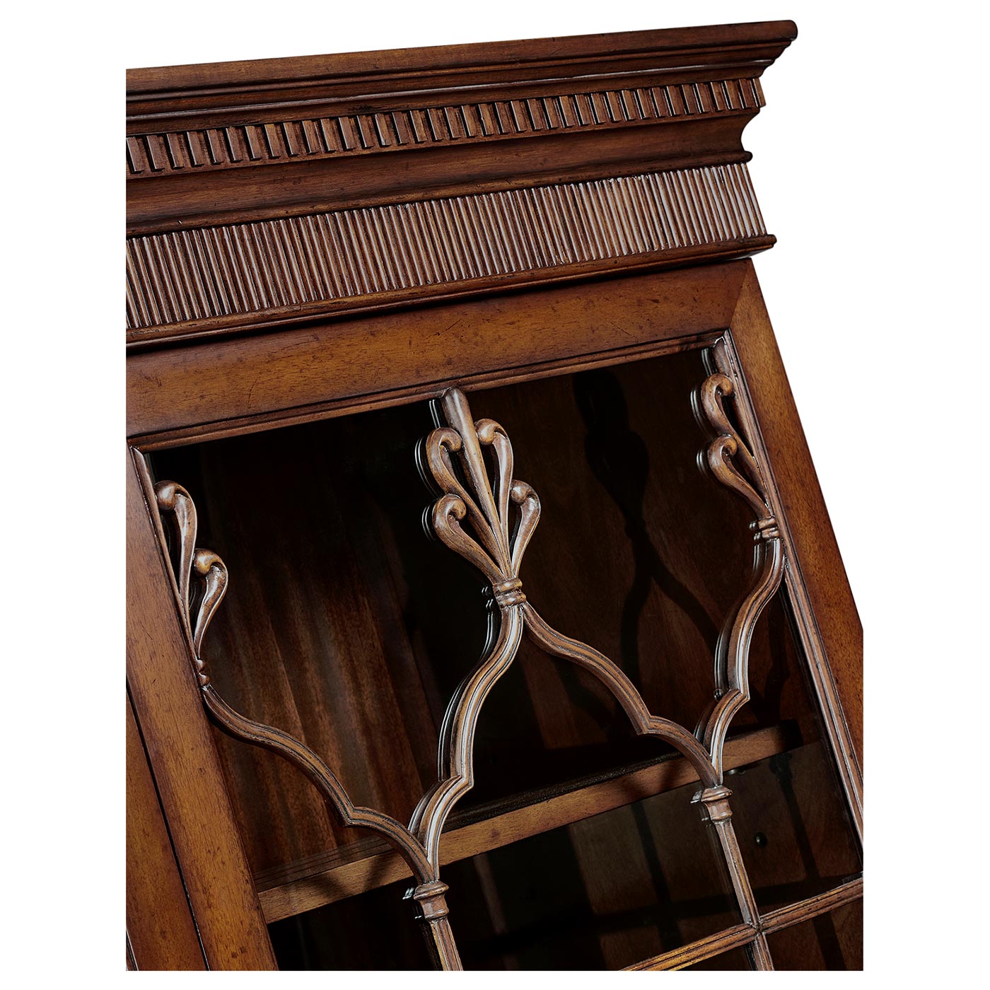 Late Regency Mahogany Glazed Display Cabinet