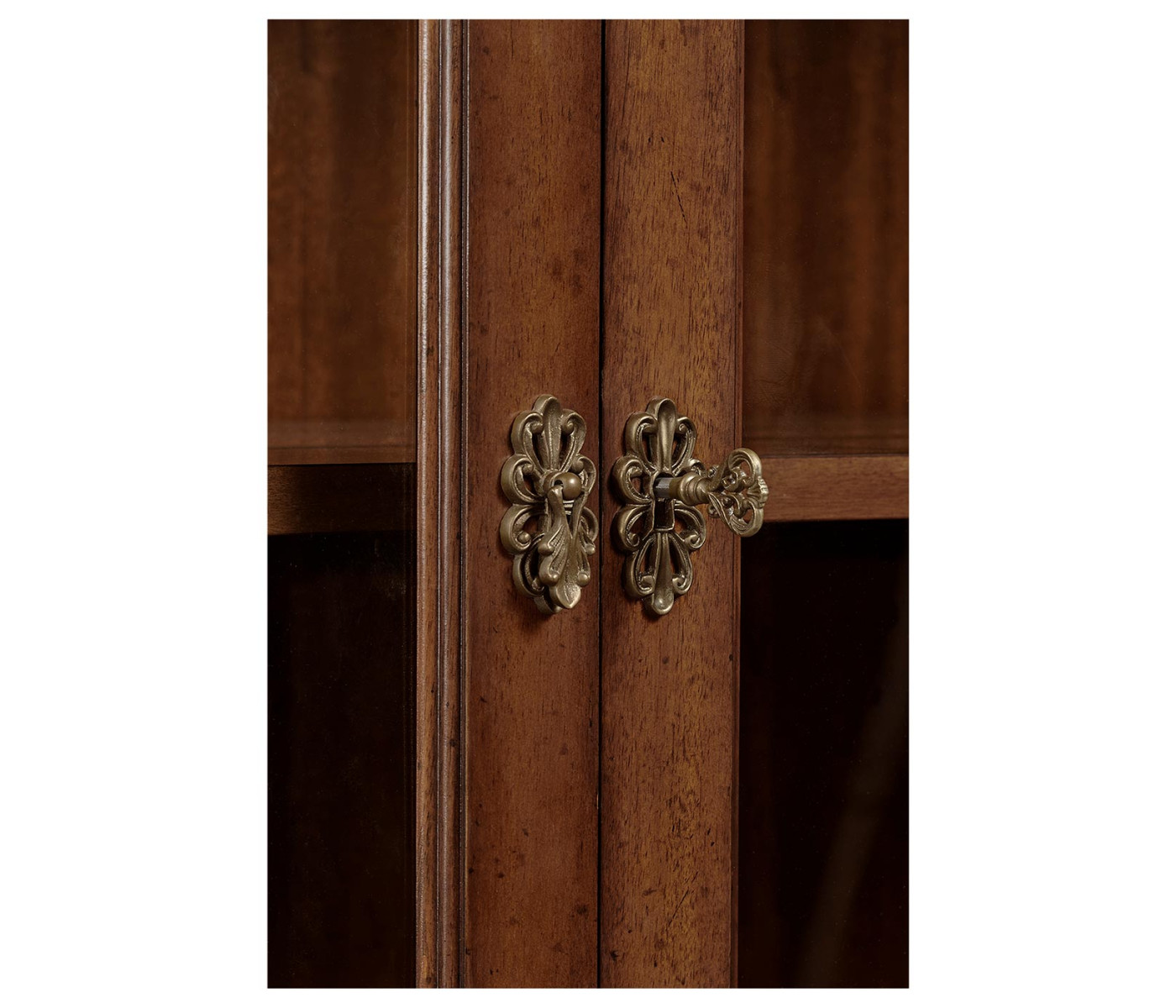 Late Regency Mahogany Glazed Display Cabinet