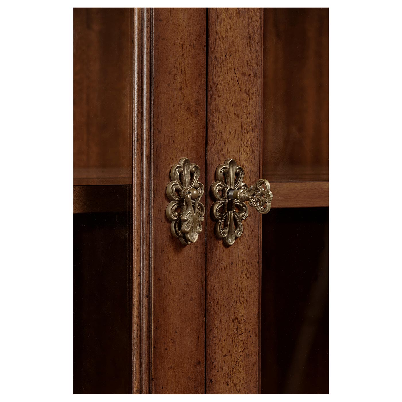 Late Regency Mahogany Glazed Display Cabinet