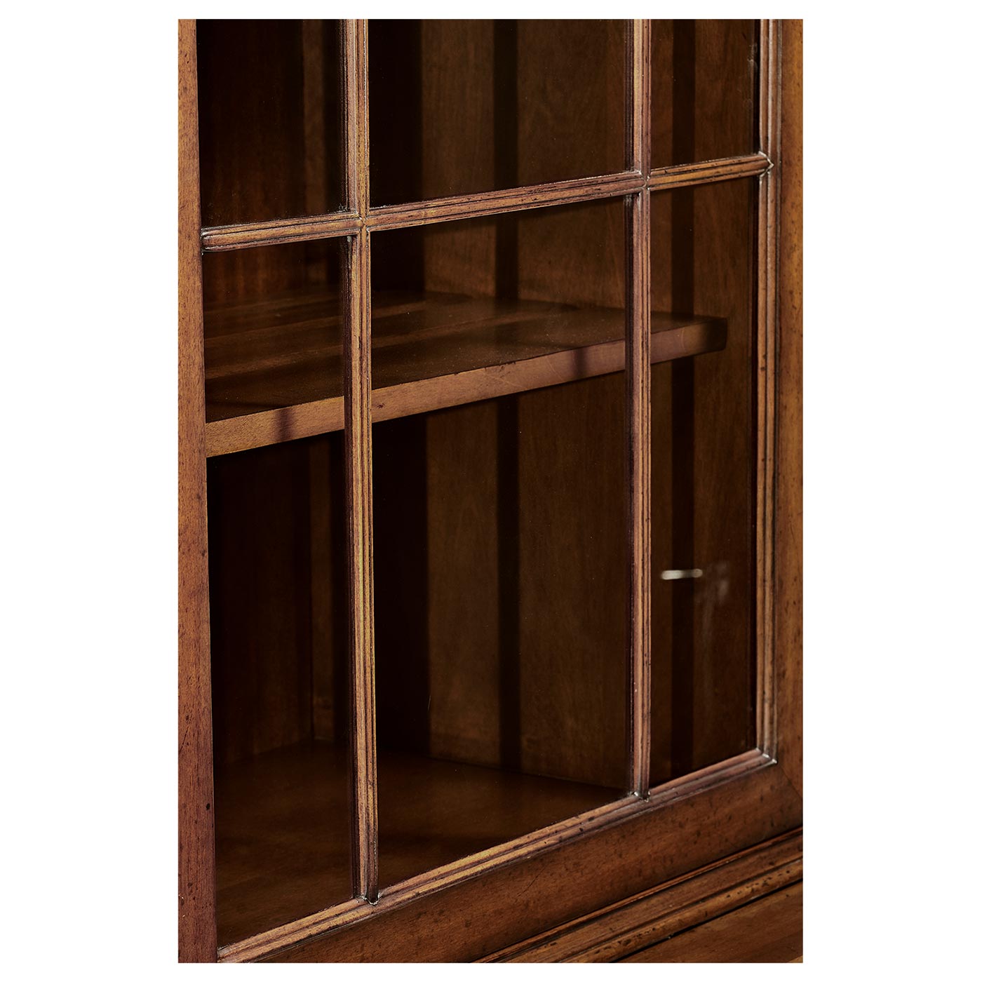 Late Regency Mahogany Glazed Display Cabinet