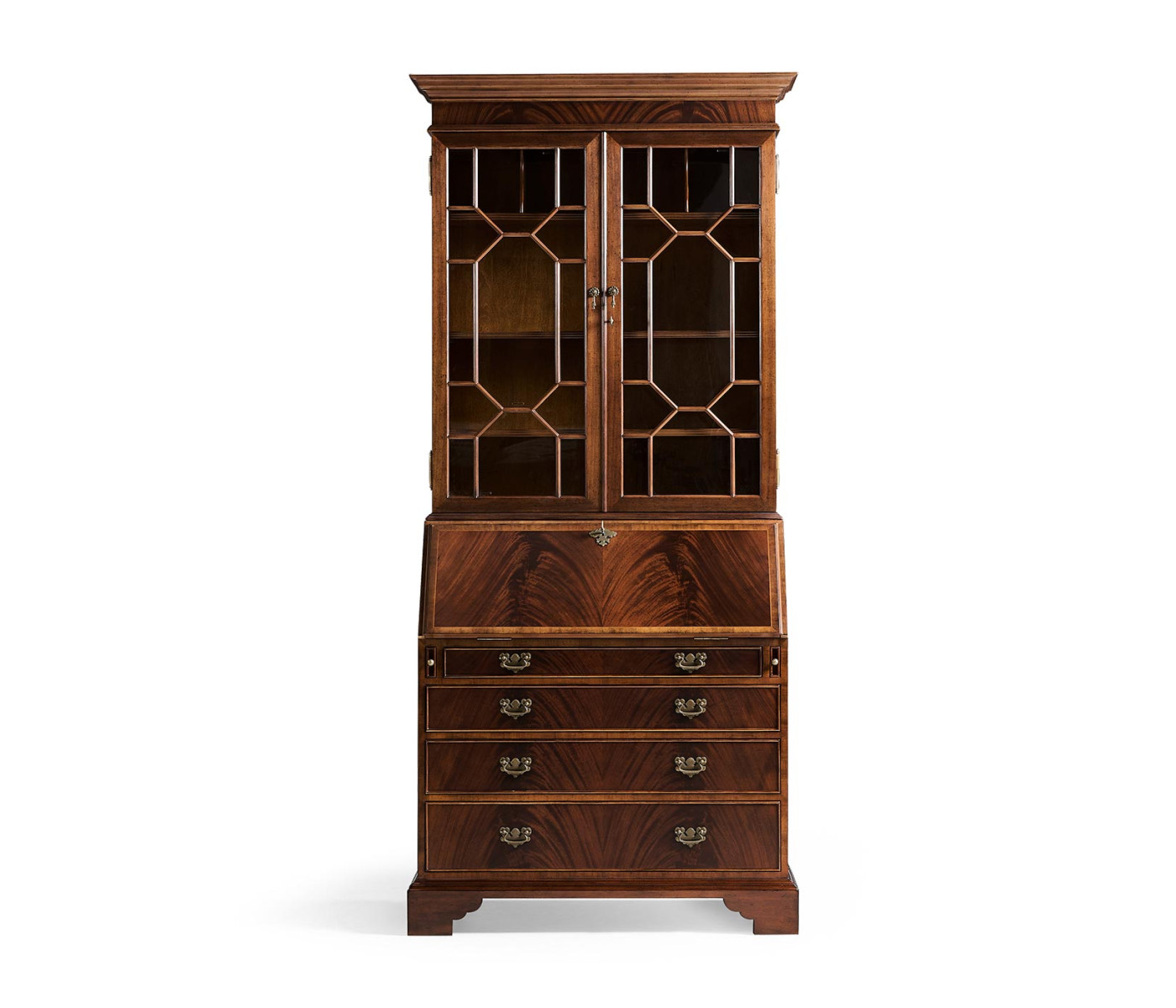 Buckingham Georgian Mahogany Secretary