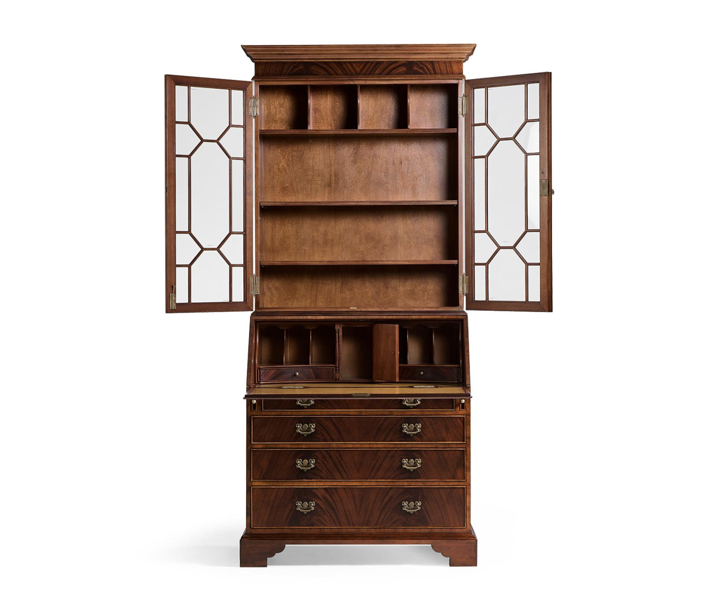 Buckingham Georgian Mahogany Secretary