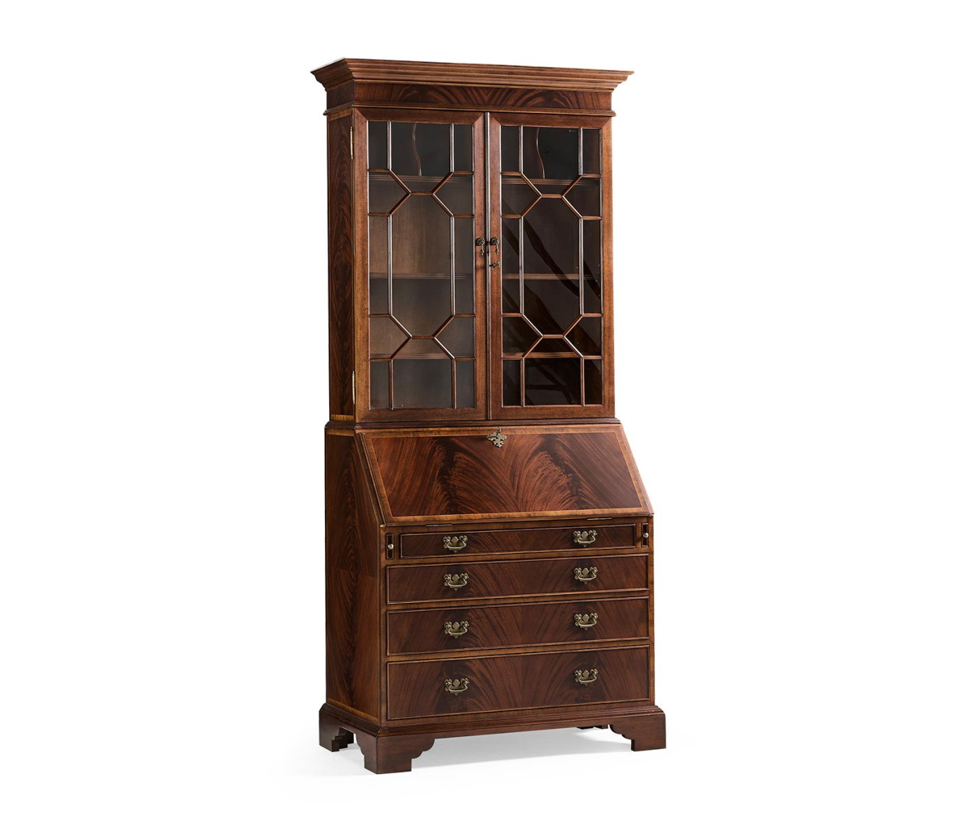 Buckingham Georgian Mahogany Secretary