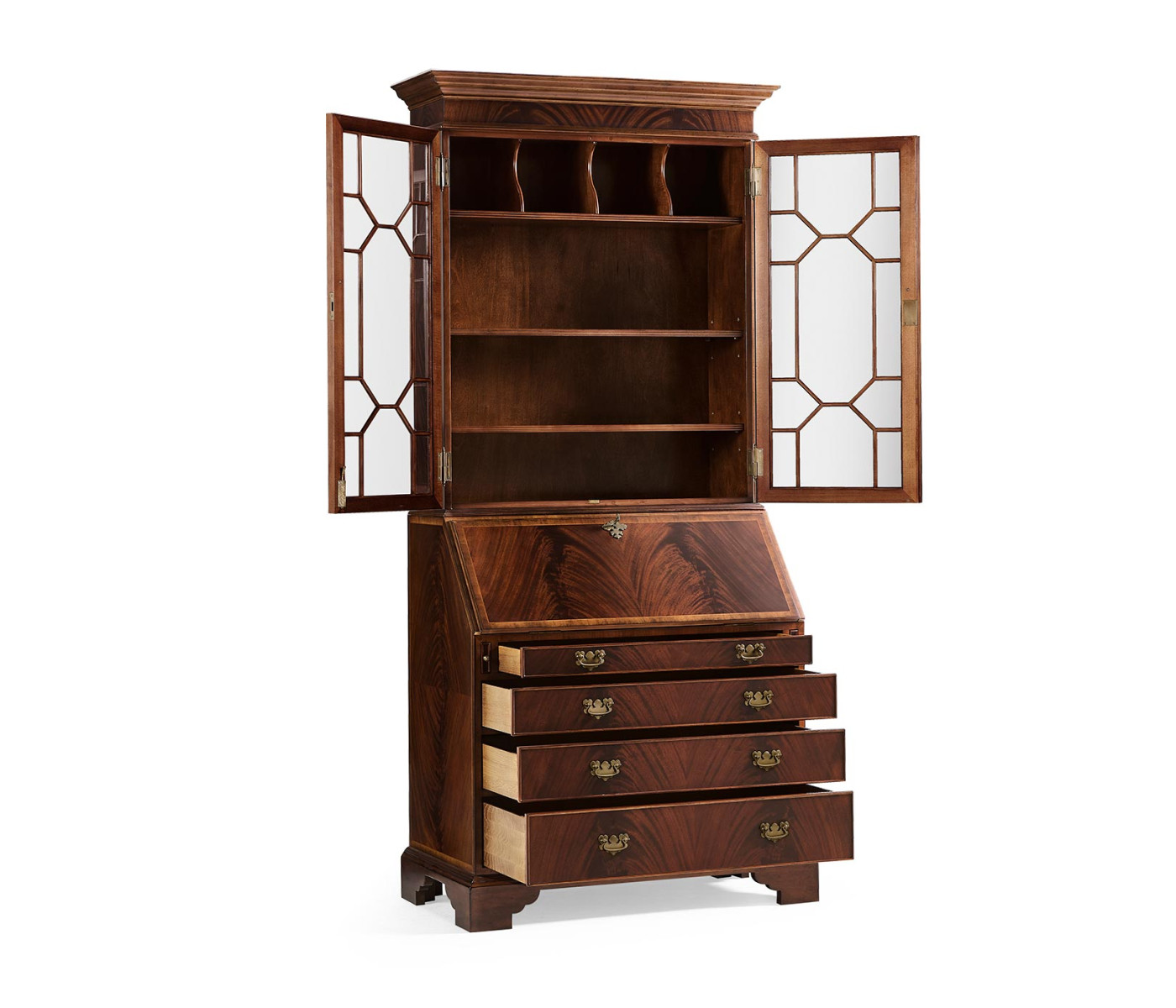 Buckingham Georgian Mahogany Secretary