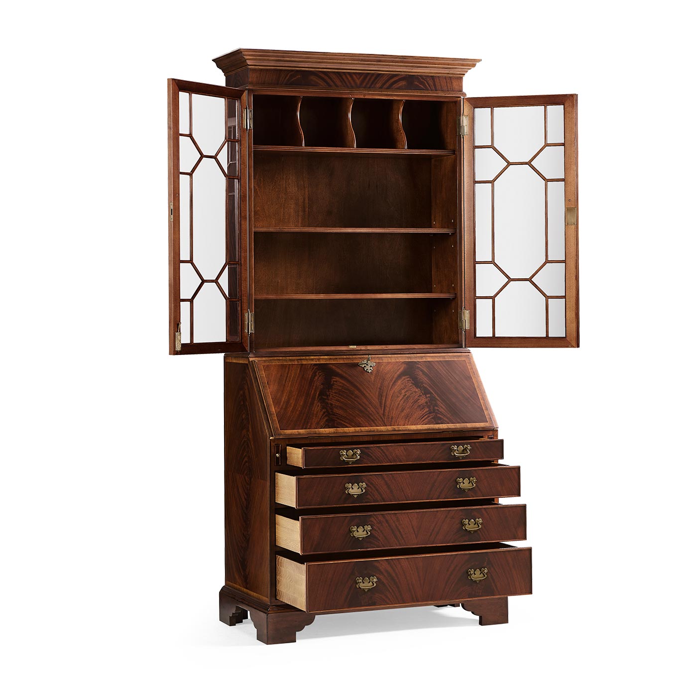 Buckingham Georgian Mahogany Secretary