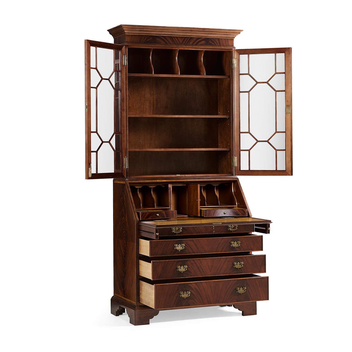 Buckingham Georgian Mahogany Secretary