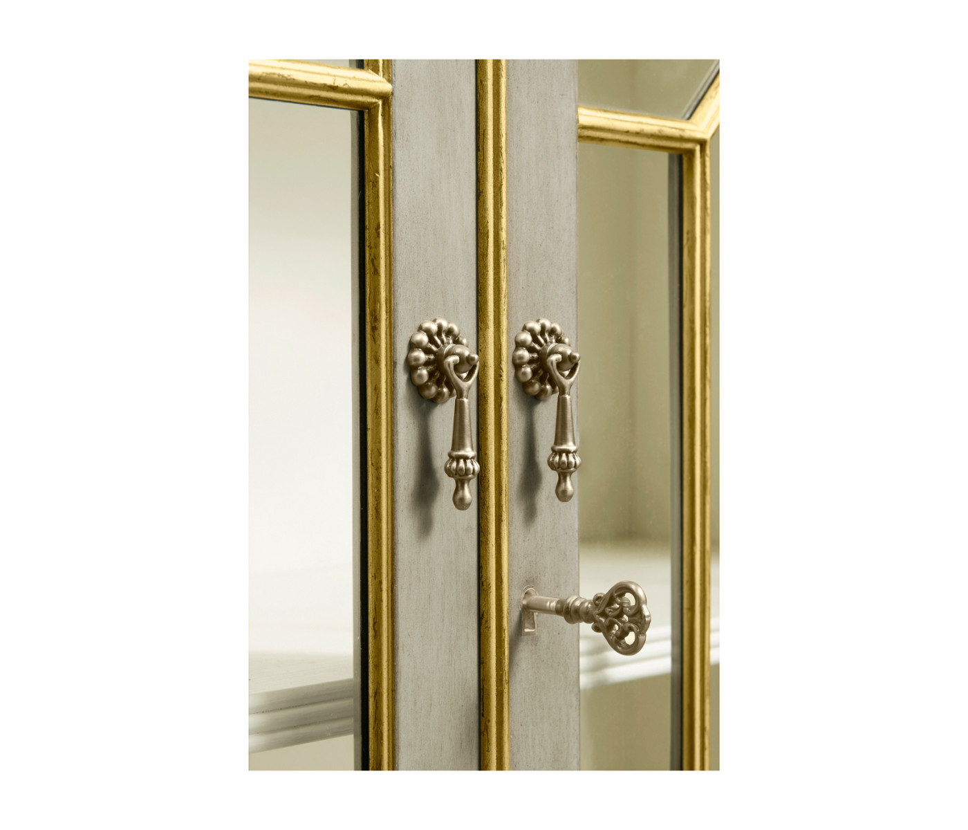 Buckingham Georgian Grey & Gilded Secretary