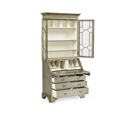 Buckingham Georgian Grey & Gilded Secretary