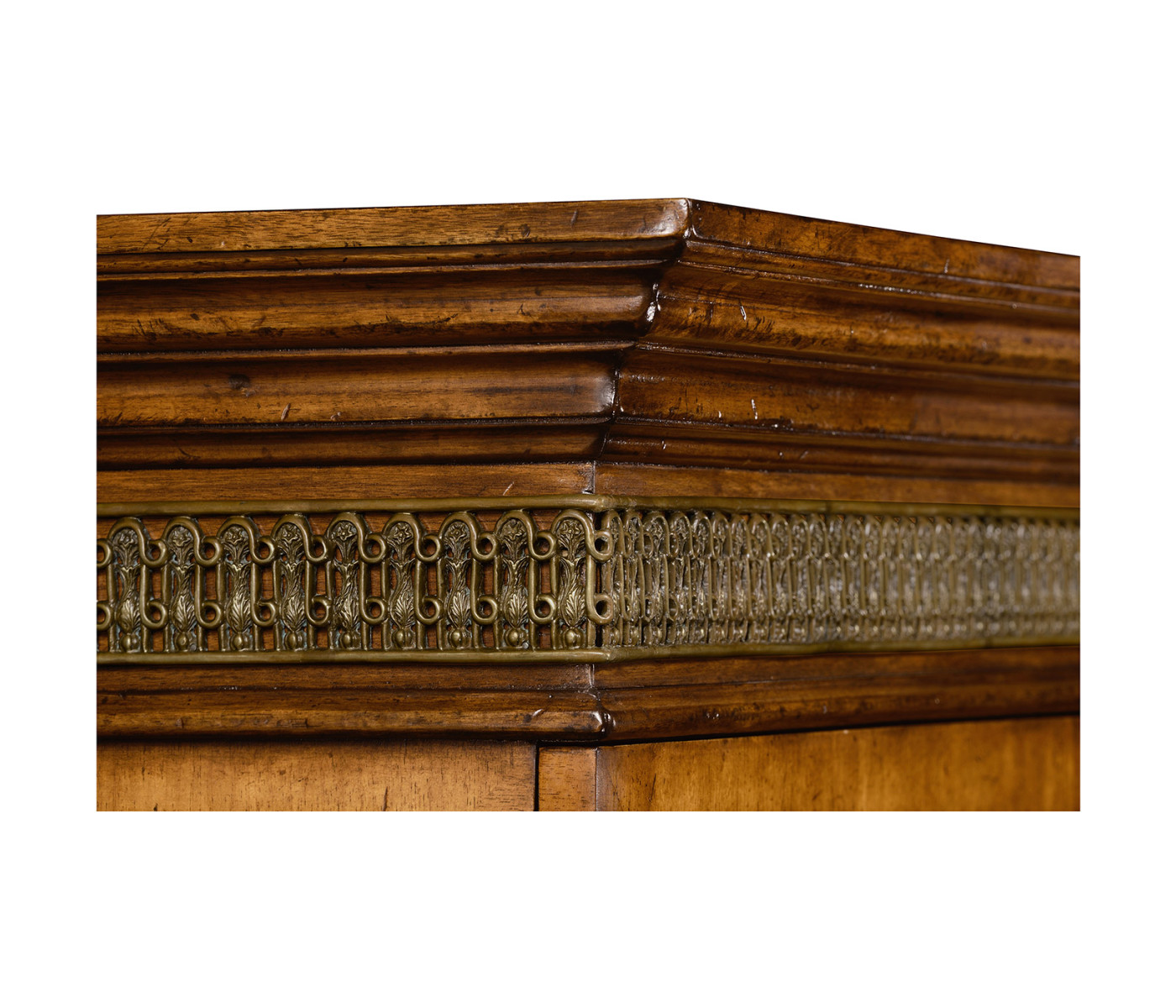 Walnut gentleman's wardrobe