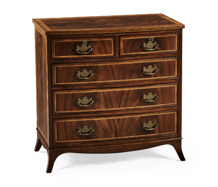 Buckingham Mahogany Bedside Chest of Drawers