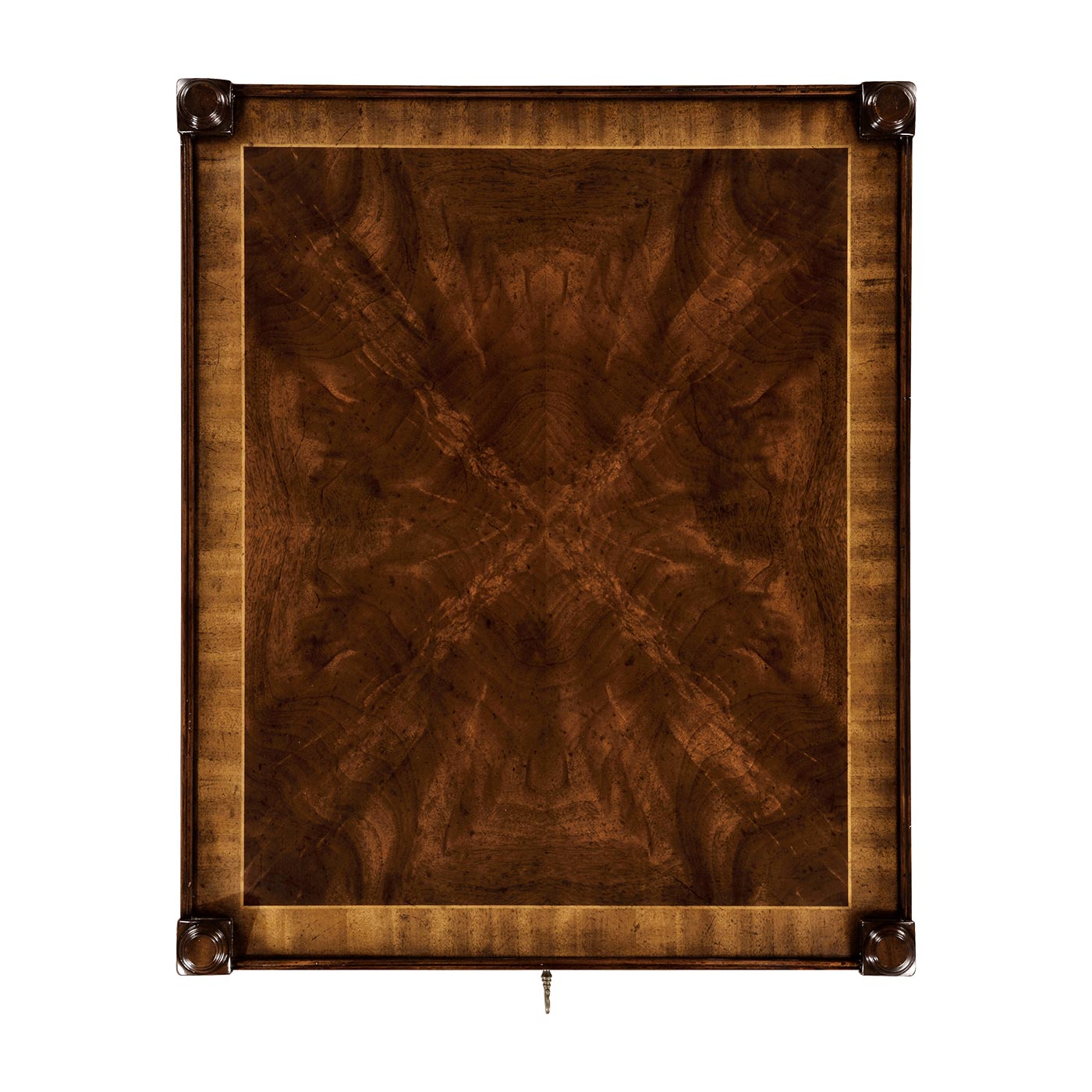 Regency Style Square Side Table (Mahogany)