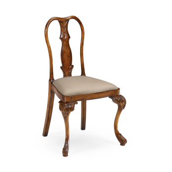Queen Anne Style Dining Carver Side Chair