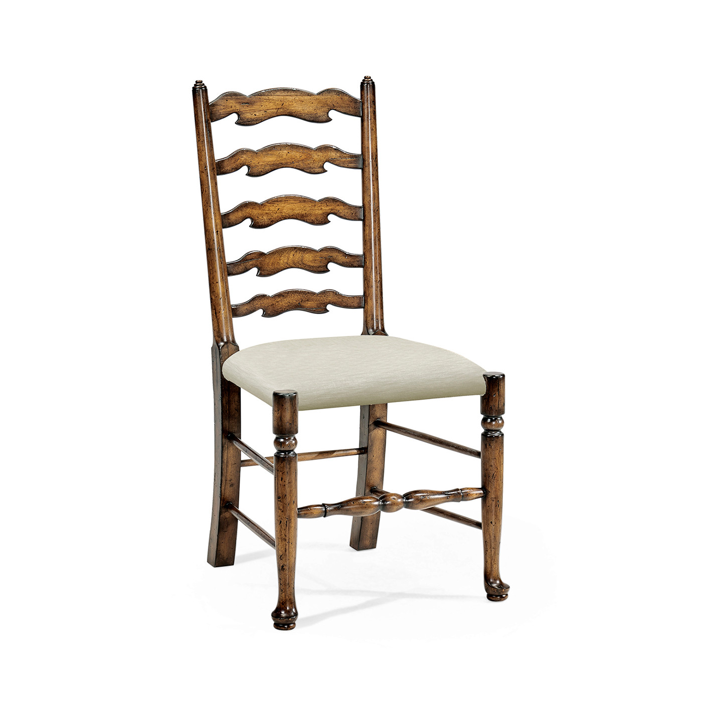 Casual Ladderback Golden Ale Dining Side Chair