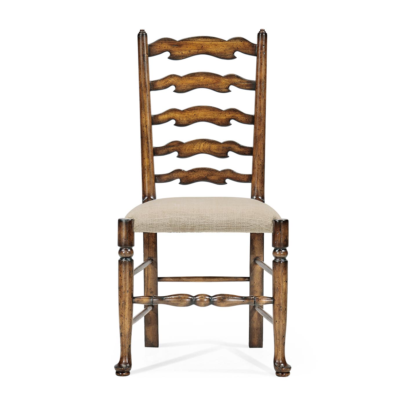 Casual Ladderback Golden Ale Dining Side Chair