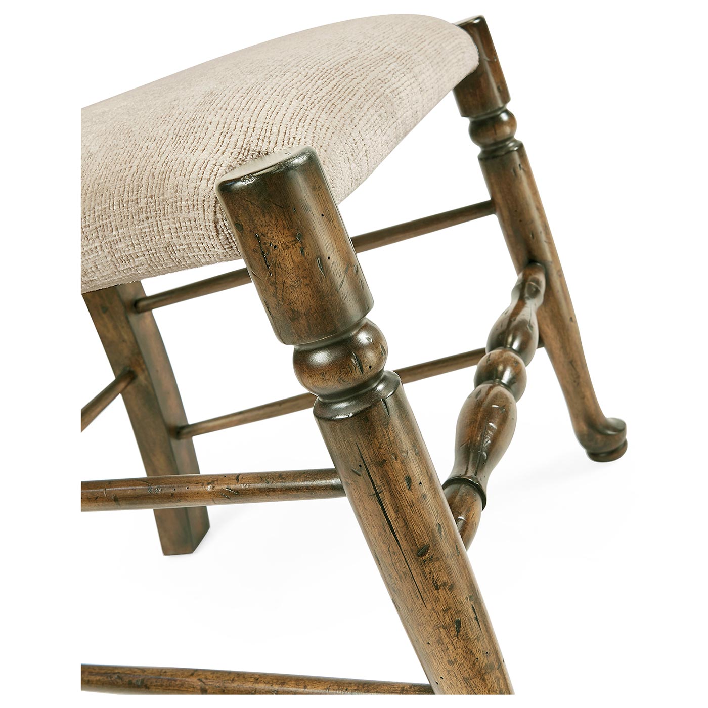 Casual Ladderback Golden Ale Dining Side Chair