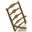 Casual Triangular Ladderback Arm Chair