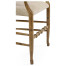 Casual Triangular Ladderback Arm Chair