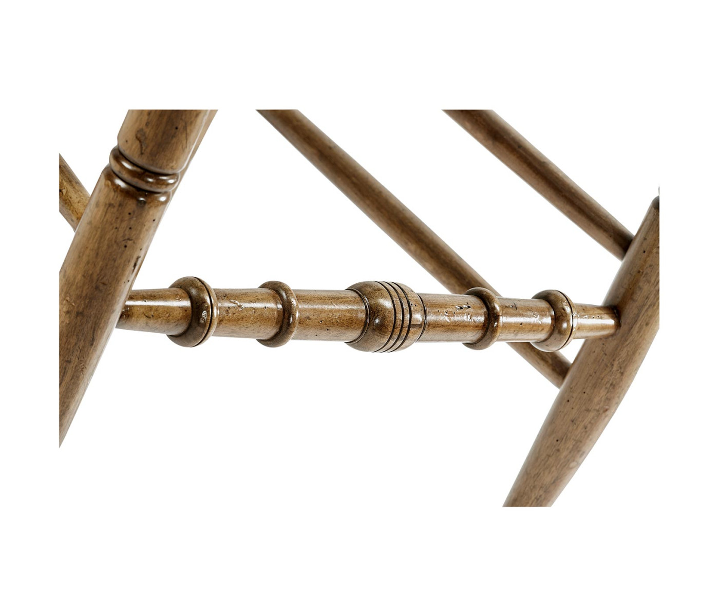 Casual Triangular Ladderback Side Chair