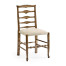 Casual Triangular Ladderback Side Chair