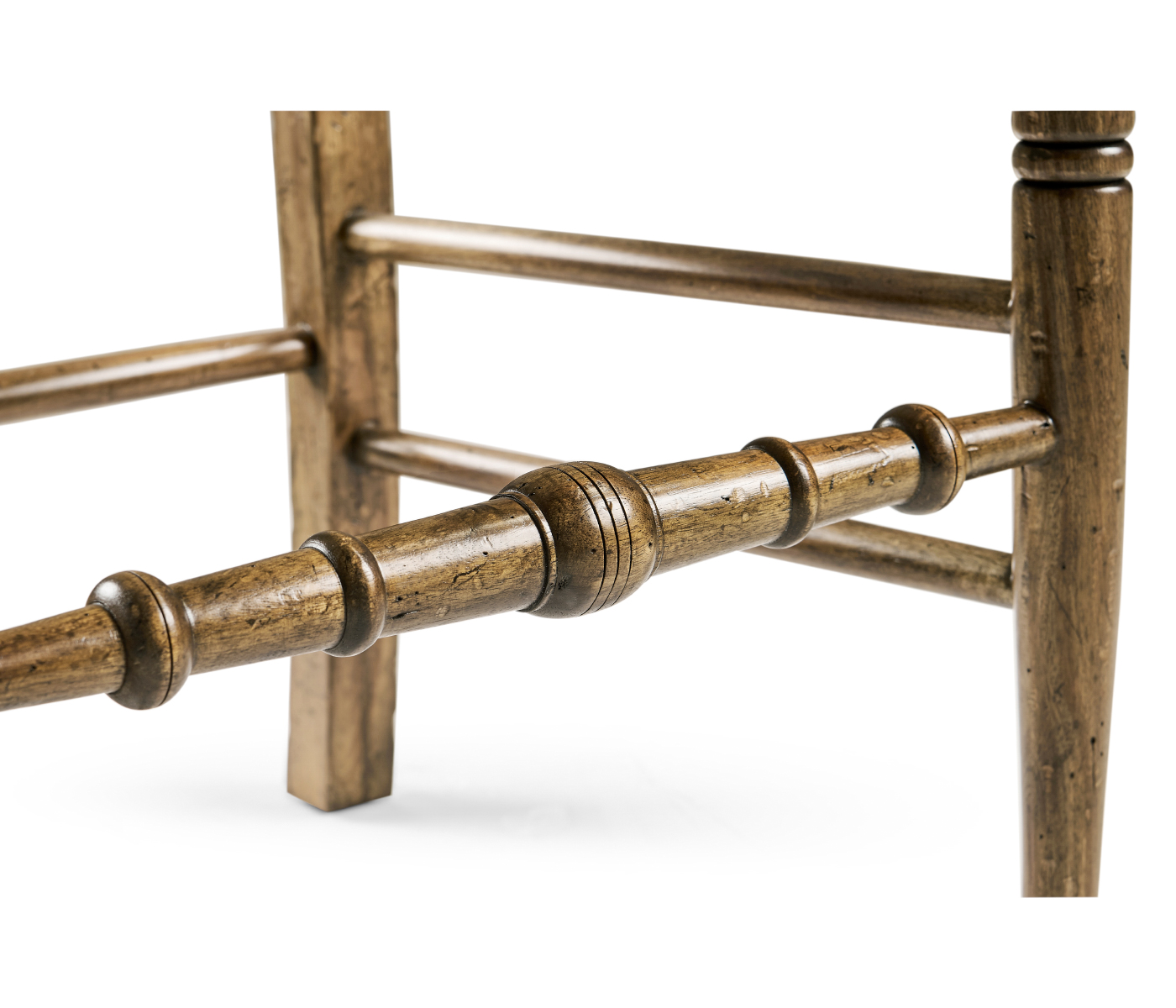 Casual Triangular Ladderback Side Chair