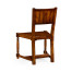 Planked walnut chair (Side)