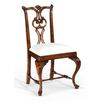 Pierced Back Side Chair