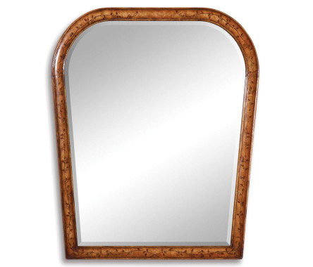 Art Nouveau floral mirror (Plain mirror glass)