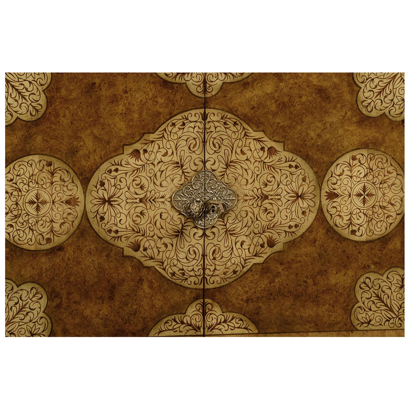 Walnut & Seaweed TV Cabinet