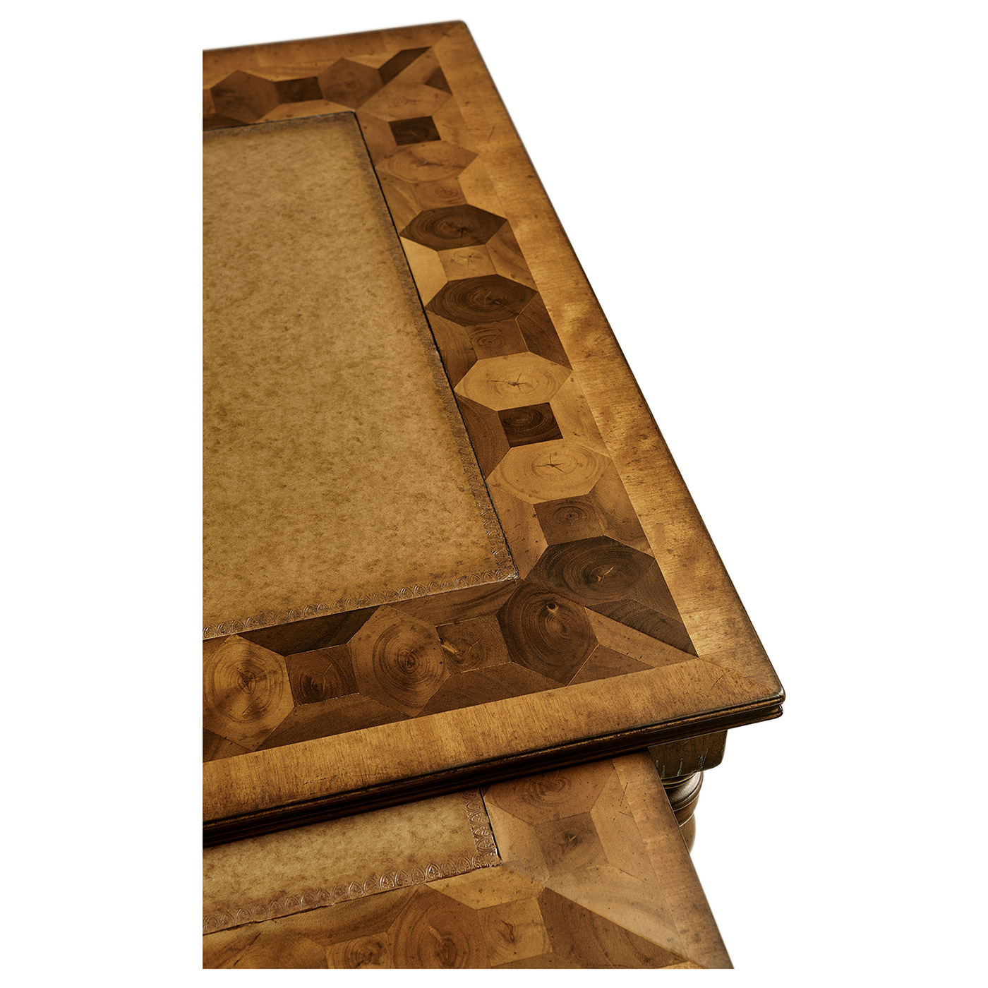 Oyster side table with slide