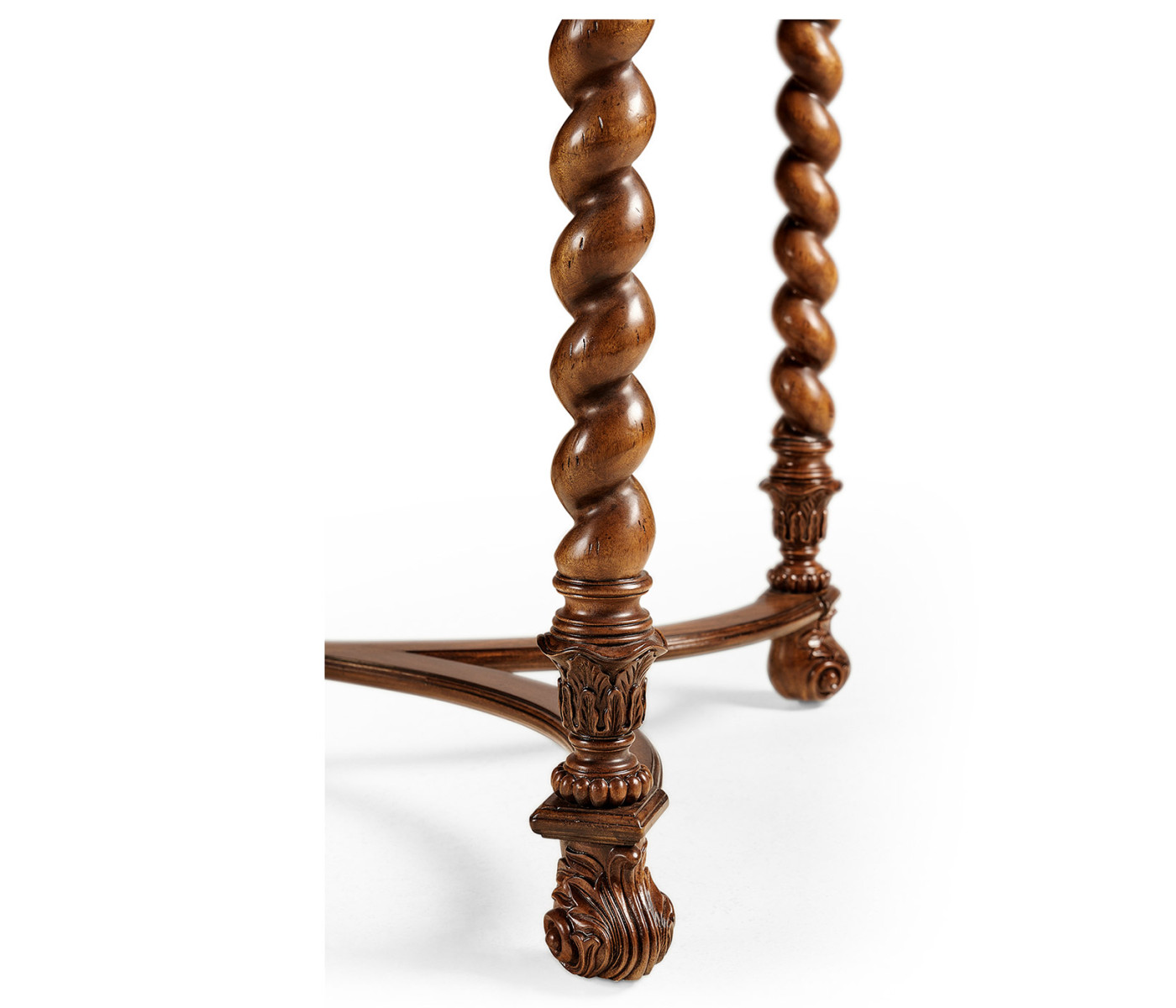 Oyster side table with slide