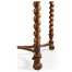 Oyster side table with slide