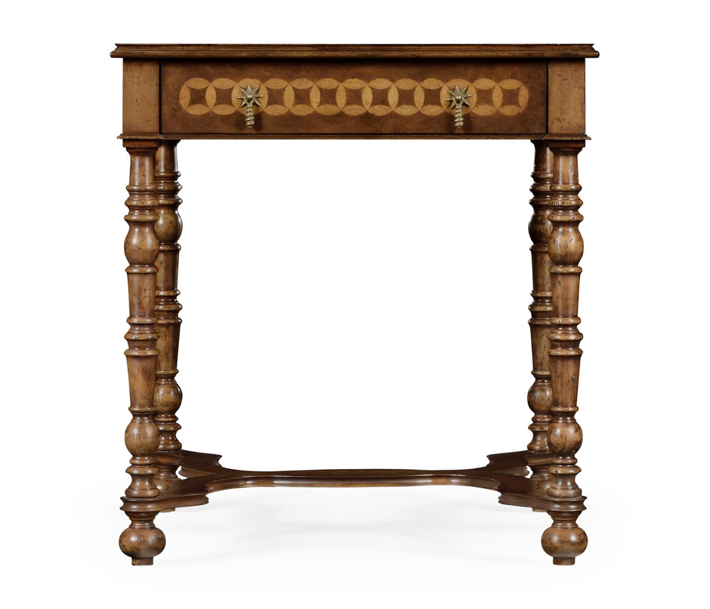 Rope twist square side table (large)