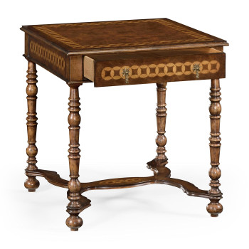 Rope twist square side table (large)