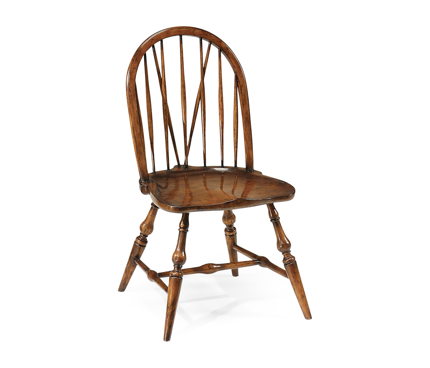 Small walnut windsor chair (Side)