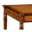 Rope twist writing table