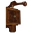 Mahogany Valet Stand with Stud Box