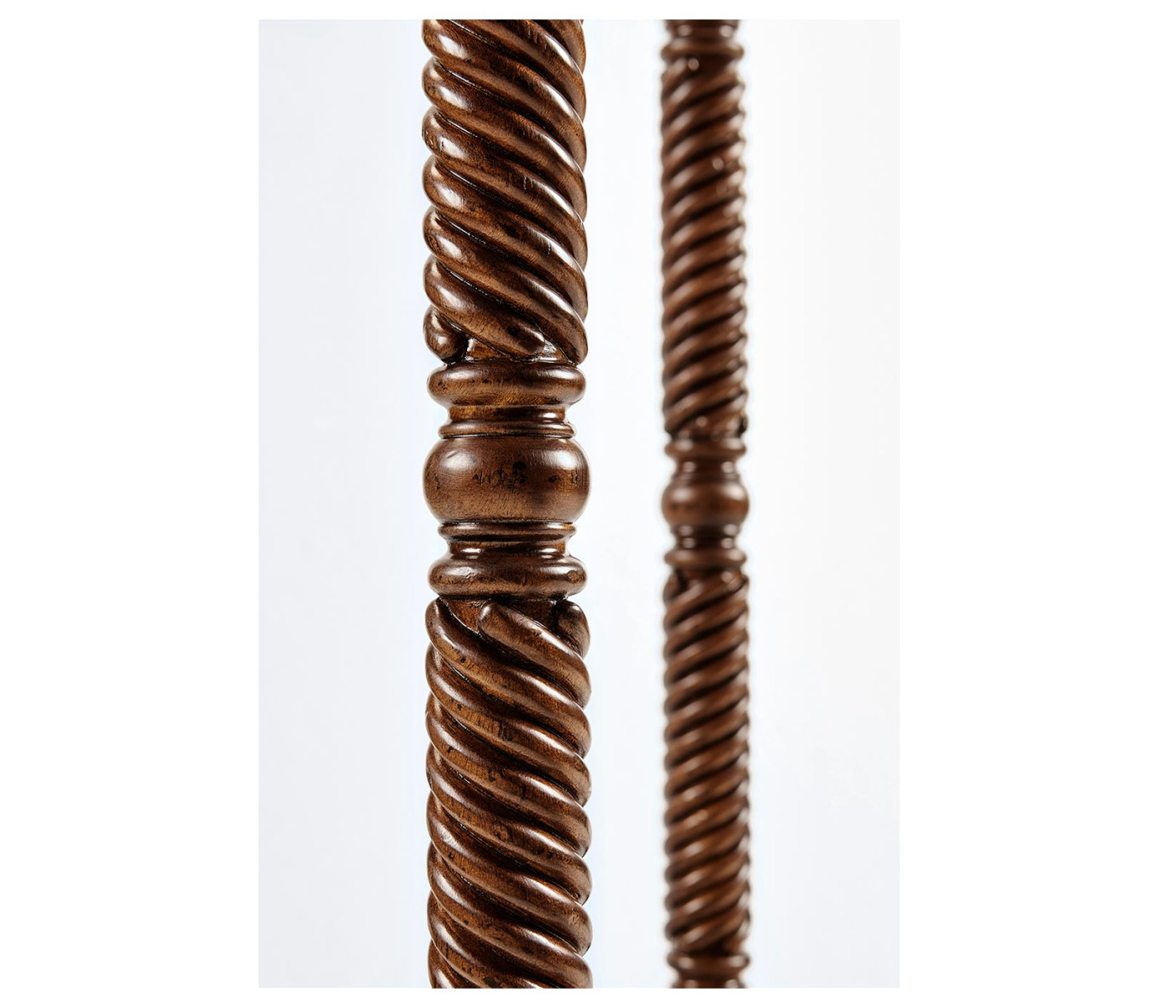 Mahogany Valet Stand with Stud Box