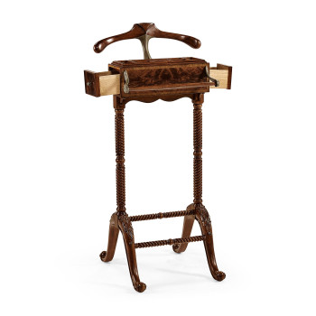 Mahogany Valet Stand with Stud Box