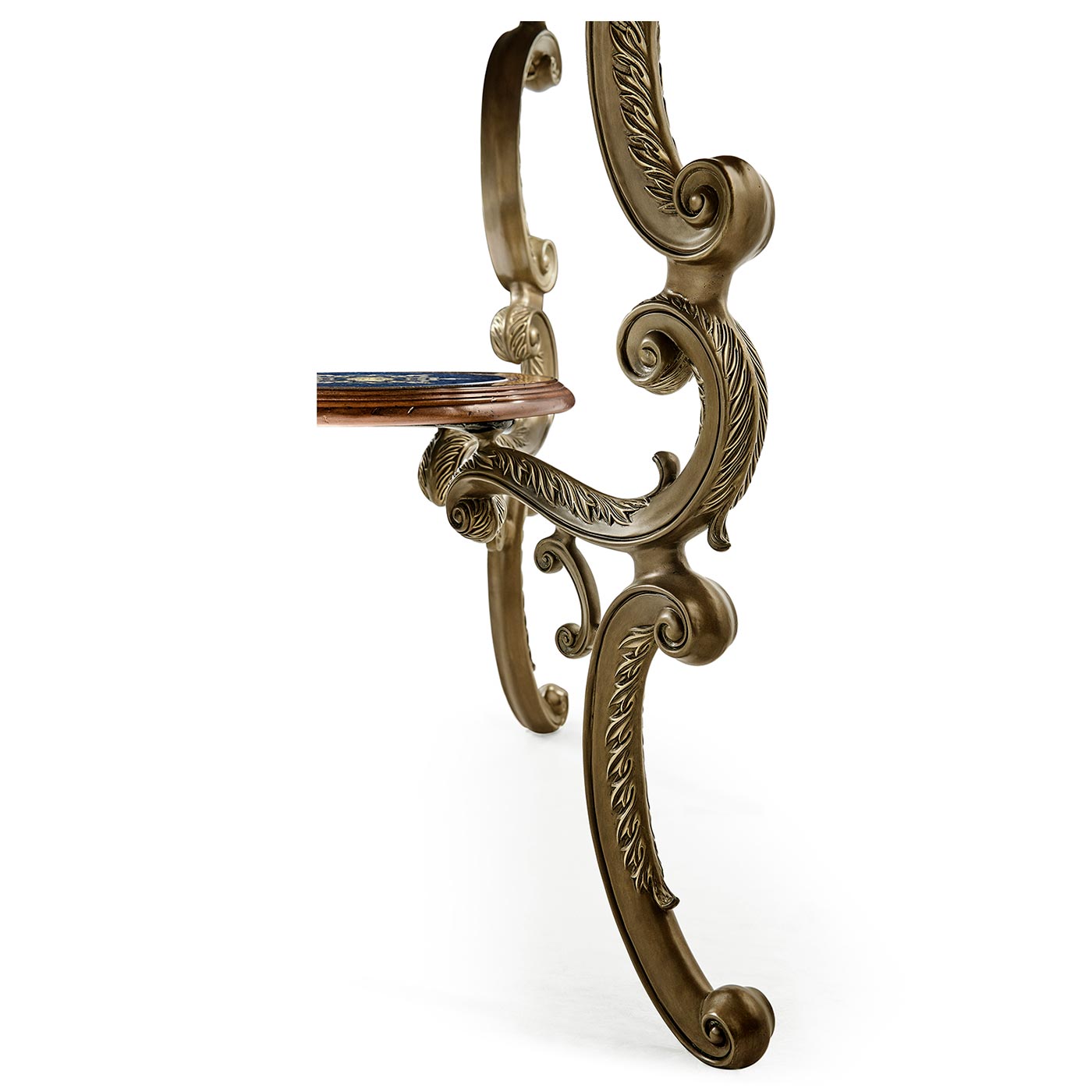 Lapis Blue Églomisé Side Table