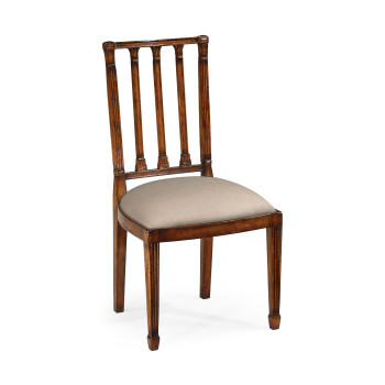 Dining chair with column back (Side)