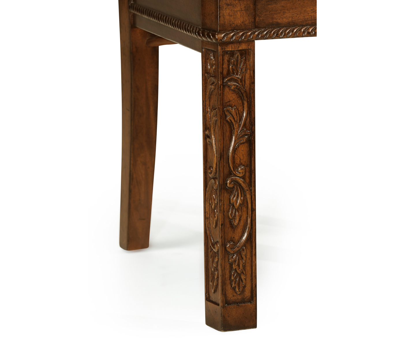 Chippendale Rococo Quatrefoil Side Chair