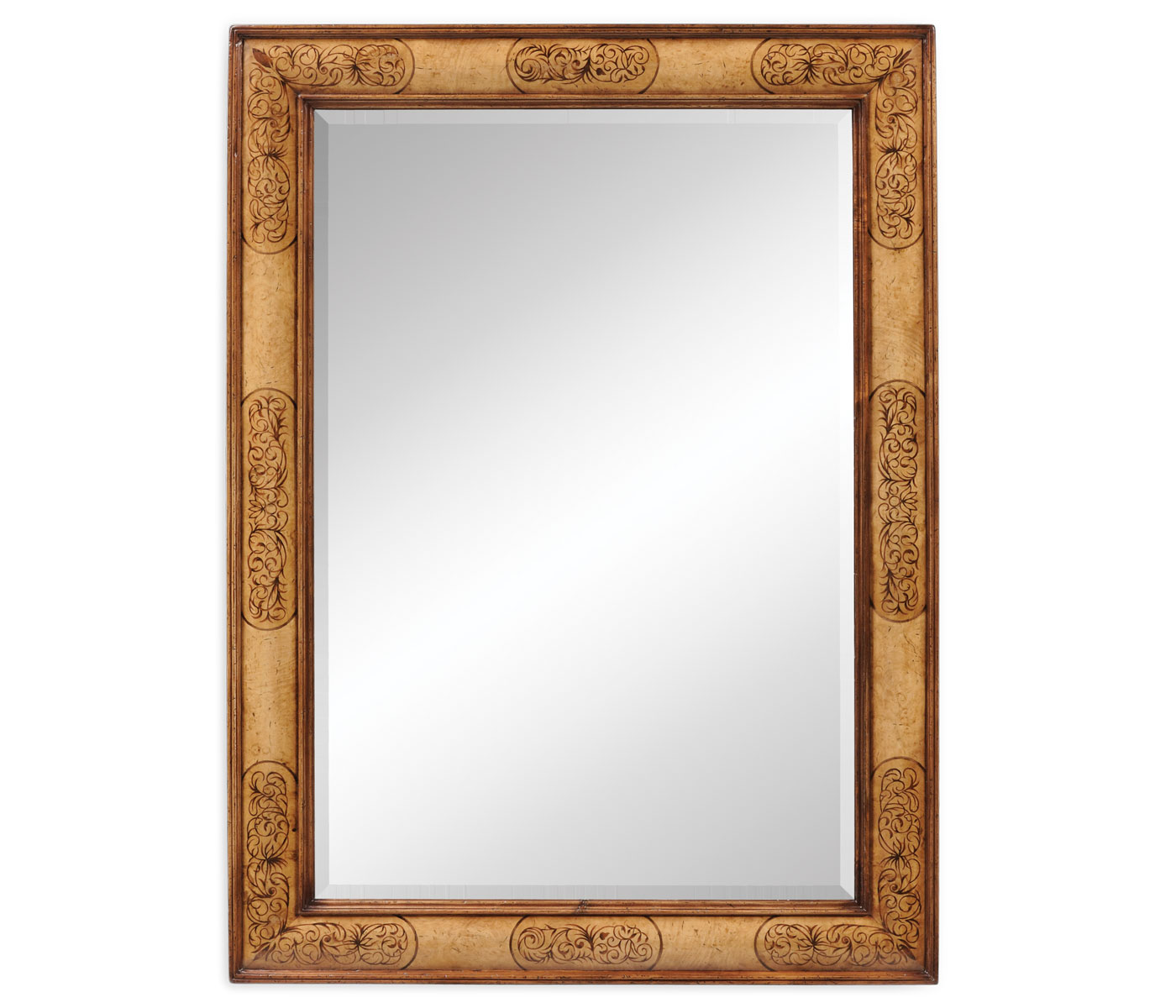 Rectangular seaweed mirror
